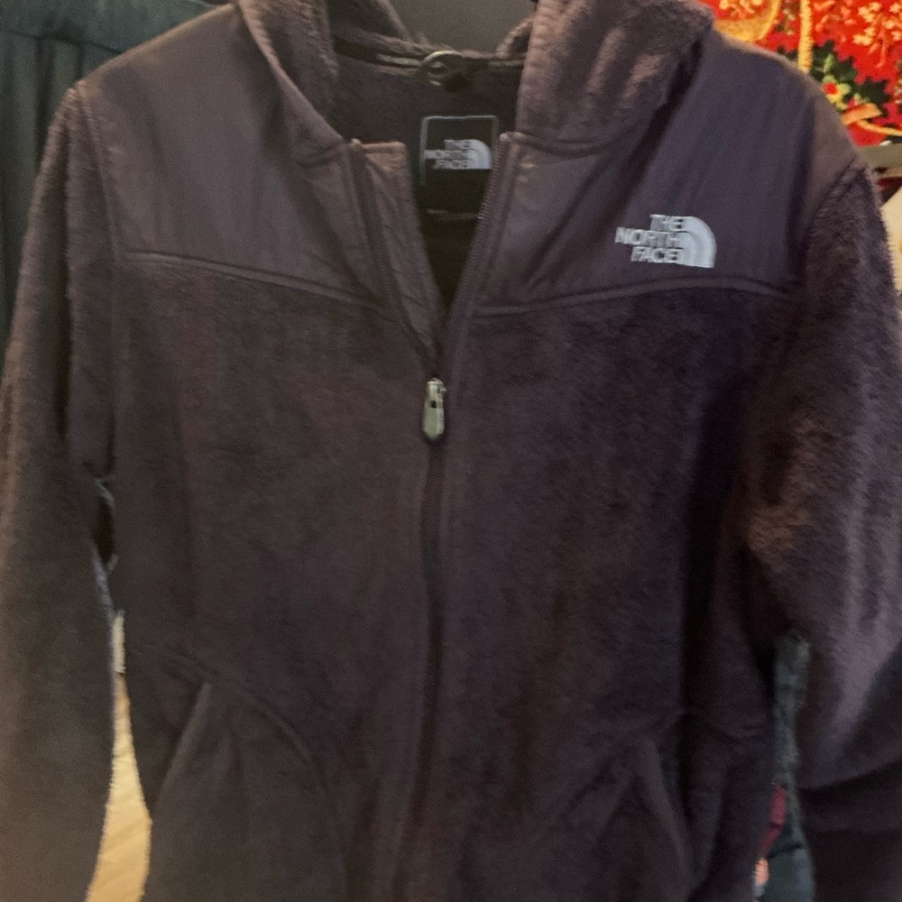 The North Face Dark Purple Fleece Jacket